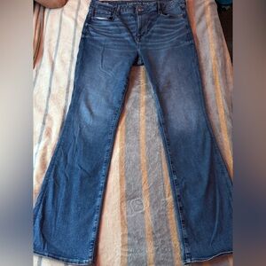 American Eagle Outfitters Blue Flare Jeans